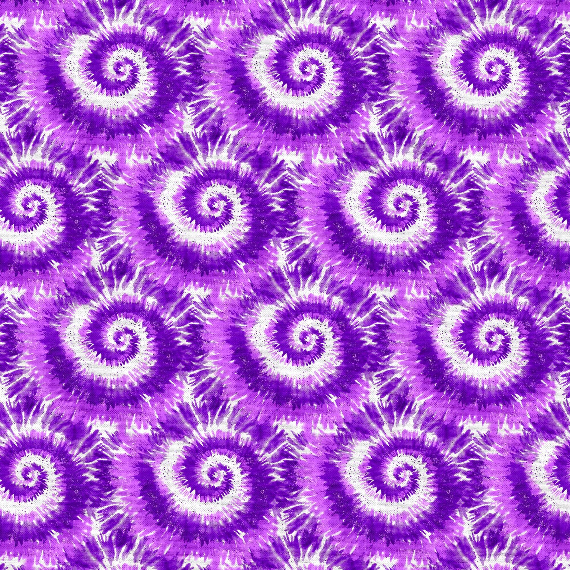Fabric Editions Purple Tie Dye Cotton Fabric